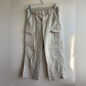 NWOT Art Class Kids Casual Cargo Pants - Cream